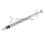 Sterile Plastic Syringe - 1ml - Pack of 100